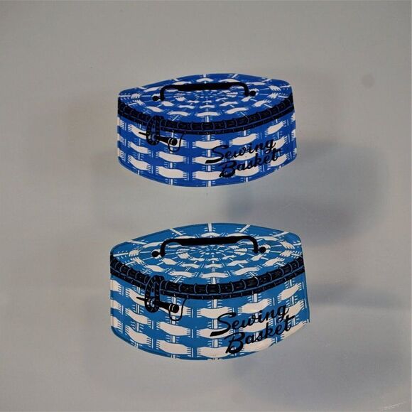 Advertising The East New York Savings Bank Sewing Basket Sewing Kit Vintage 1960 - Picture 3 of 3